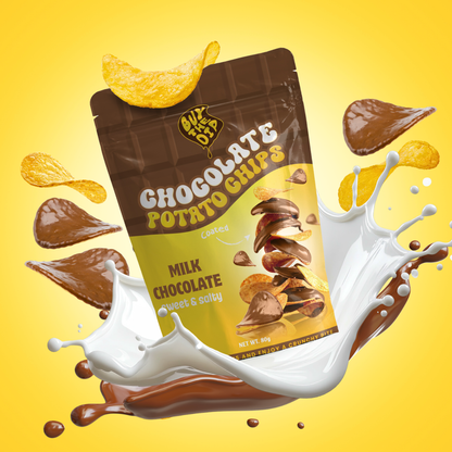 Milk Chocolate Coated Potato Chips