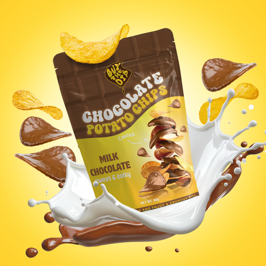 Milk Chocolate Coated Potato Chips